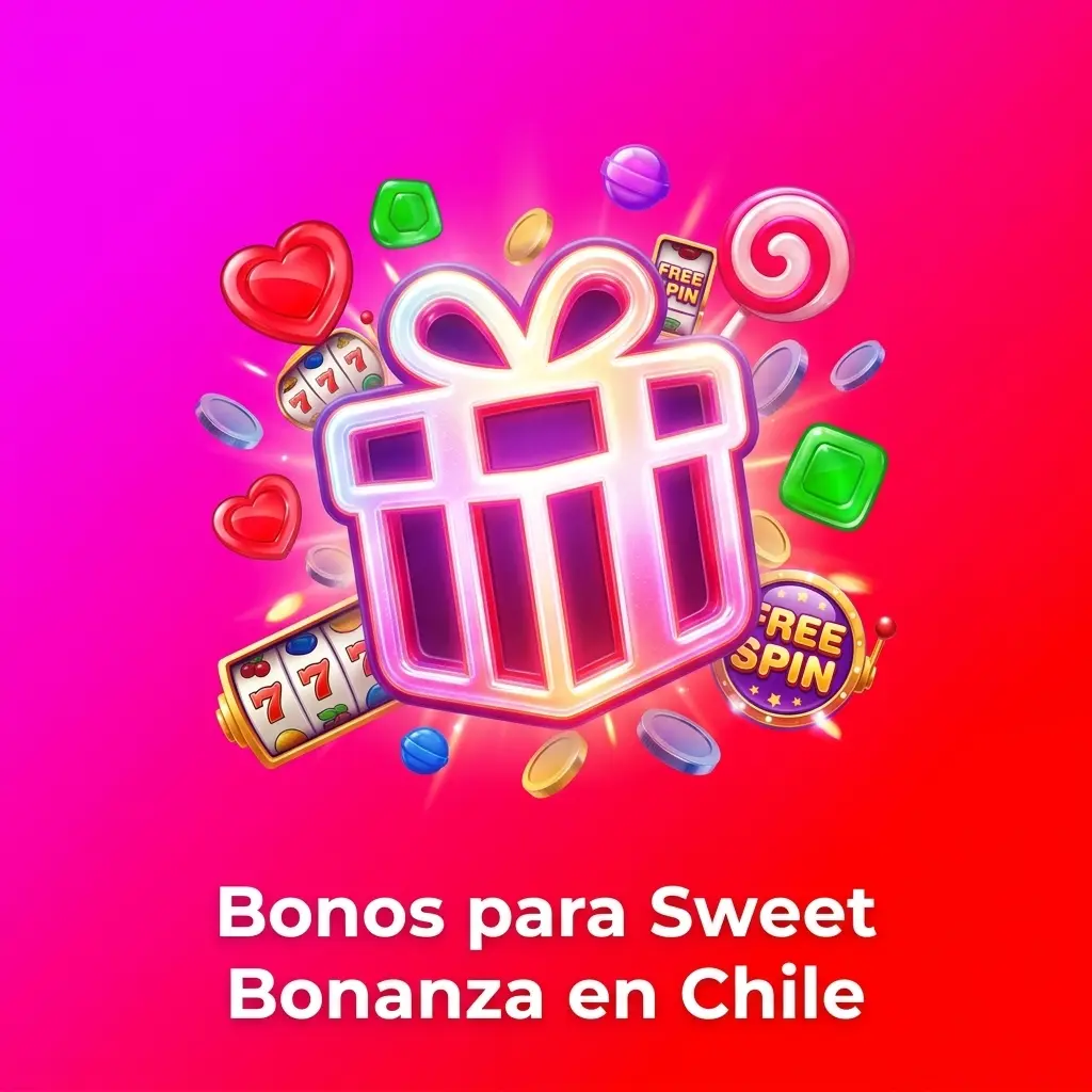 Bonos para Sweet Bonanza en Chile: bienvenida, giros gratis, cashback, recarga y torneos en casinos online.