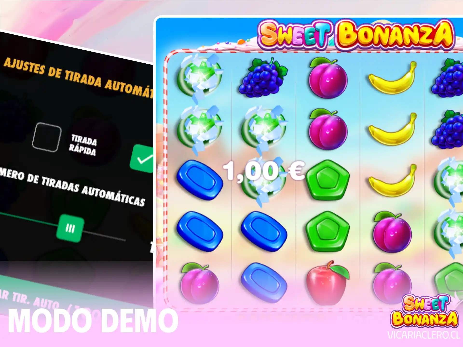 Encuentra las mejores plataformas y casinos online en Chile para probar la demostración gratuita de Sweet Bonanza.