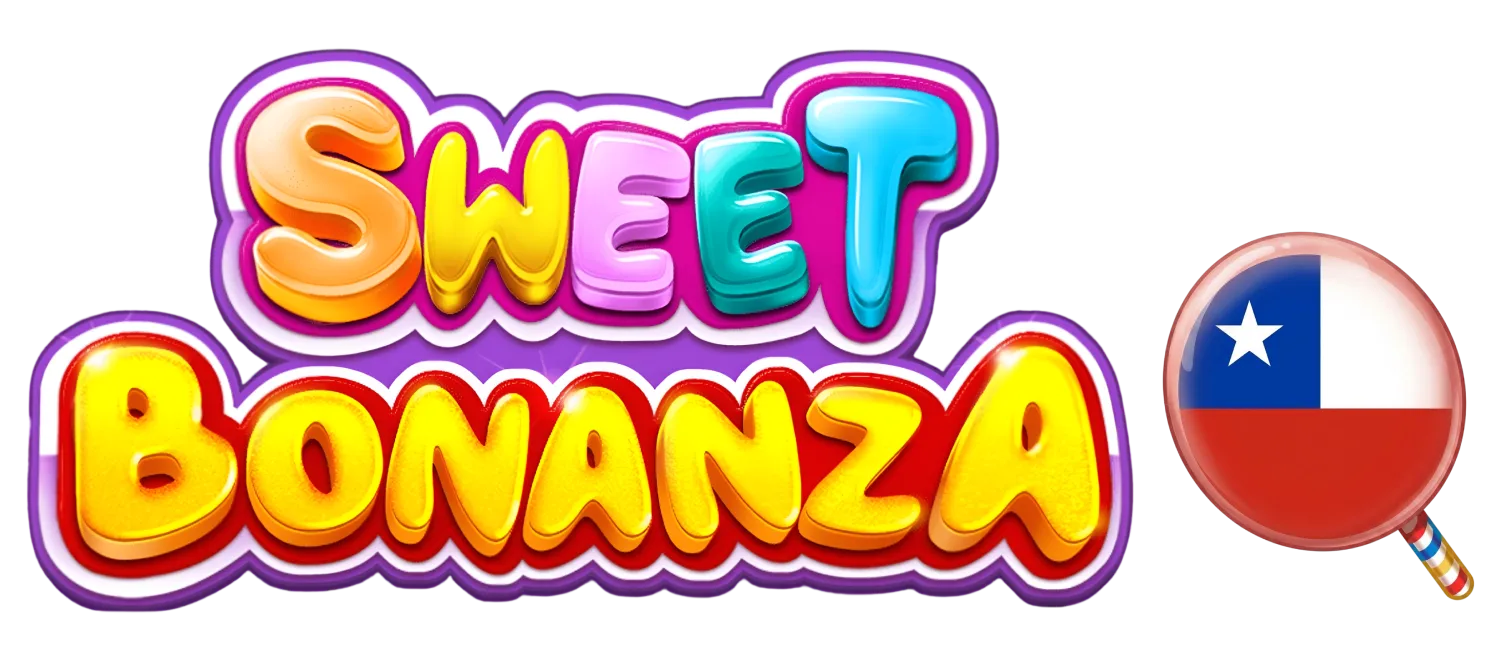Banner promocional para jugar a la tragamonedas Sweet Bonanza con dinero real en un casino online de Chile.